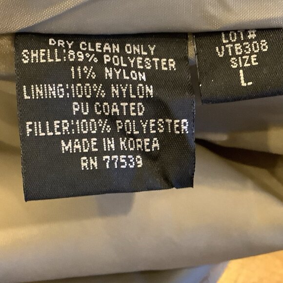 Vintage SM2 Tan Coat With Embroidery Sleeves And Bottom Lined Sz Large Y2K 90s - Picture 14 of 15